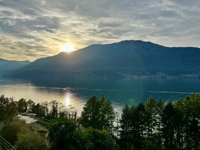 Relaxing in Dorio with a view over Lake Como