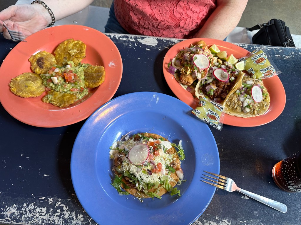 Mexican food at Wild Heaven Beer