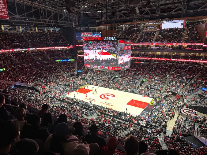 Atlanta Hawks game at State Farm Arena