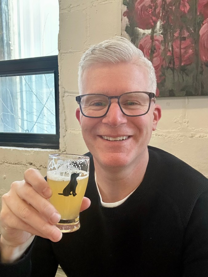 Beer tasting at Black Lab Brewing