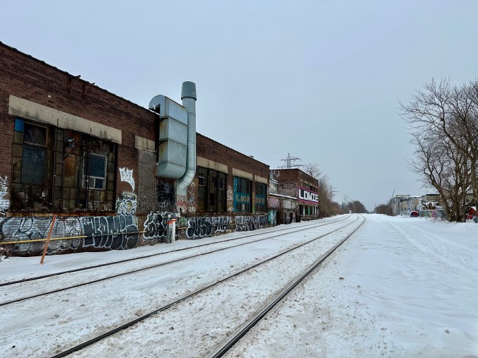 Toronto on a gloomy February day