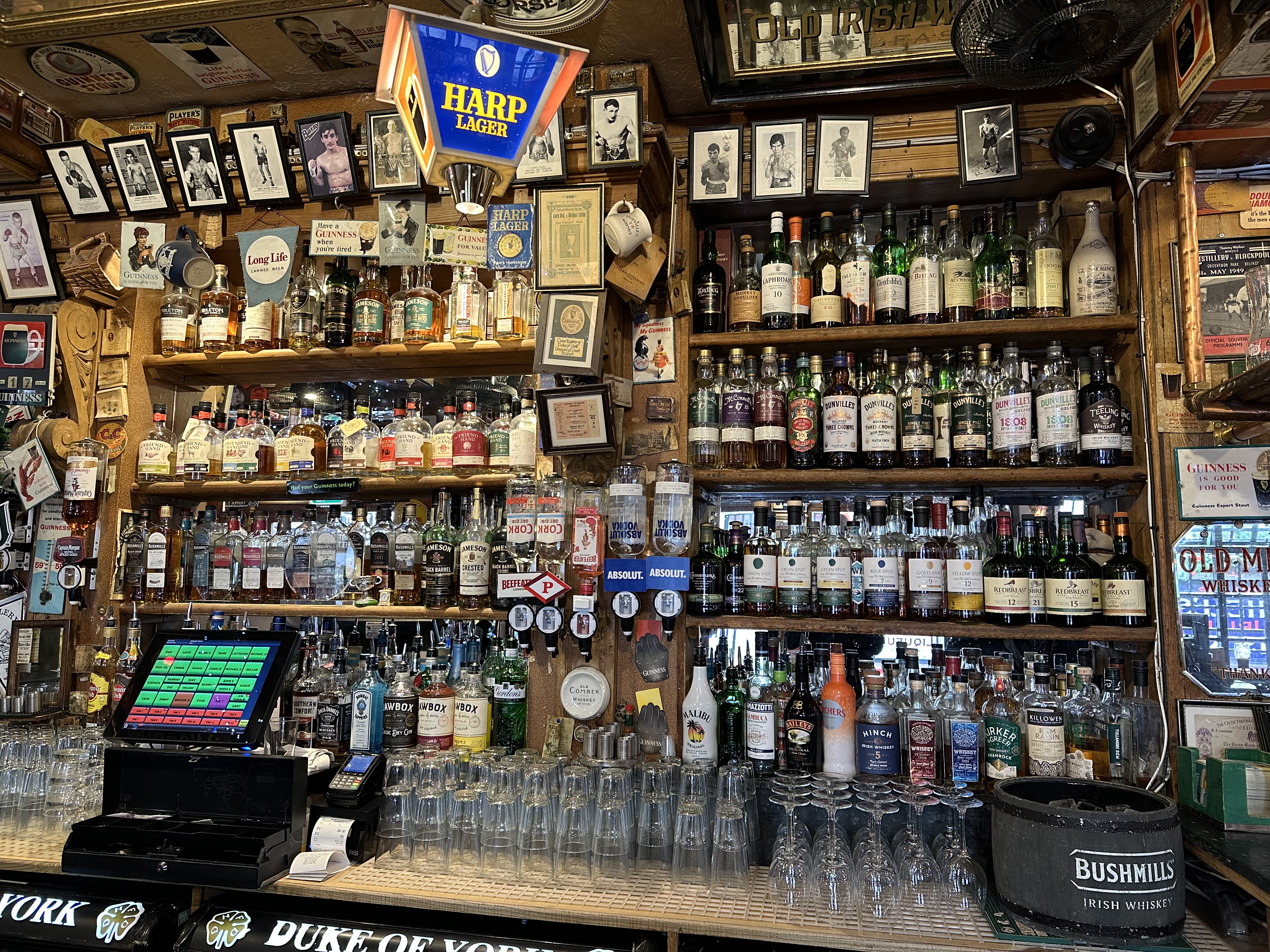 Duke of York pub in Belfast, Northern Ireland