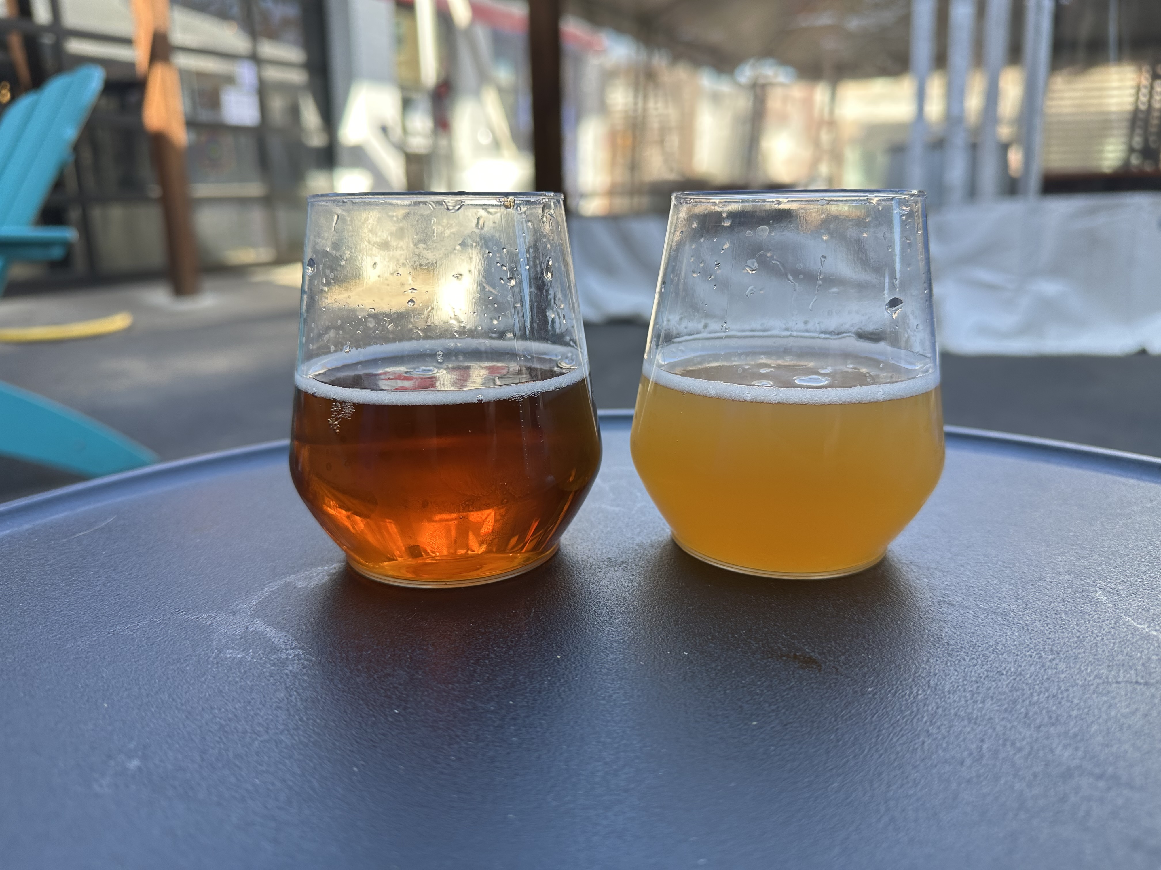 Beer tasting at Aslin Beer Company in Washington, DC
