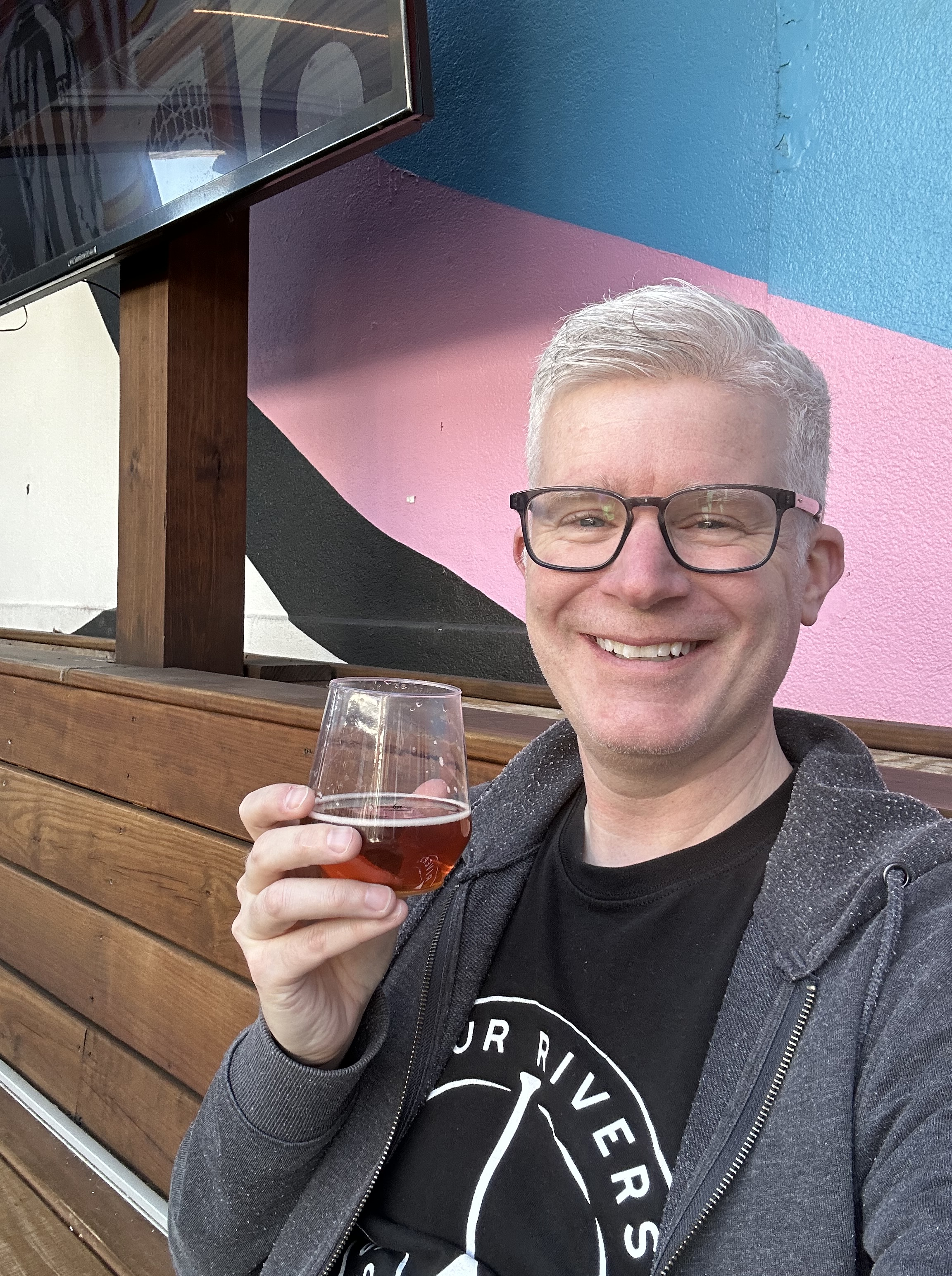 Beer tasting at Aslin Beer Company in Washington, DC