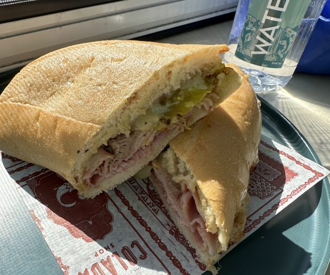 Cuban sandwich at Colada in Washington, DC