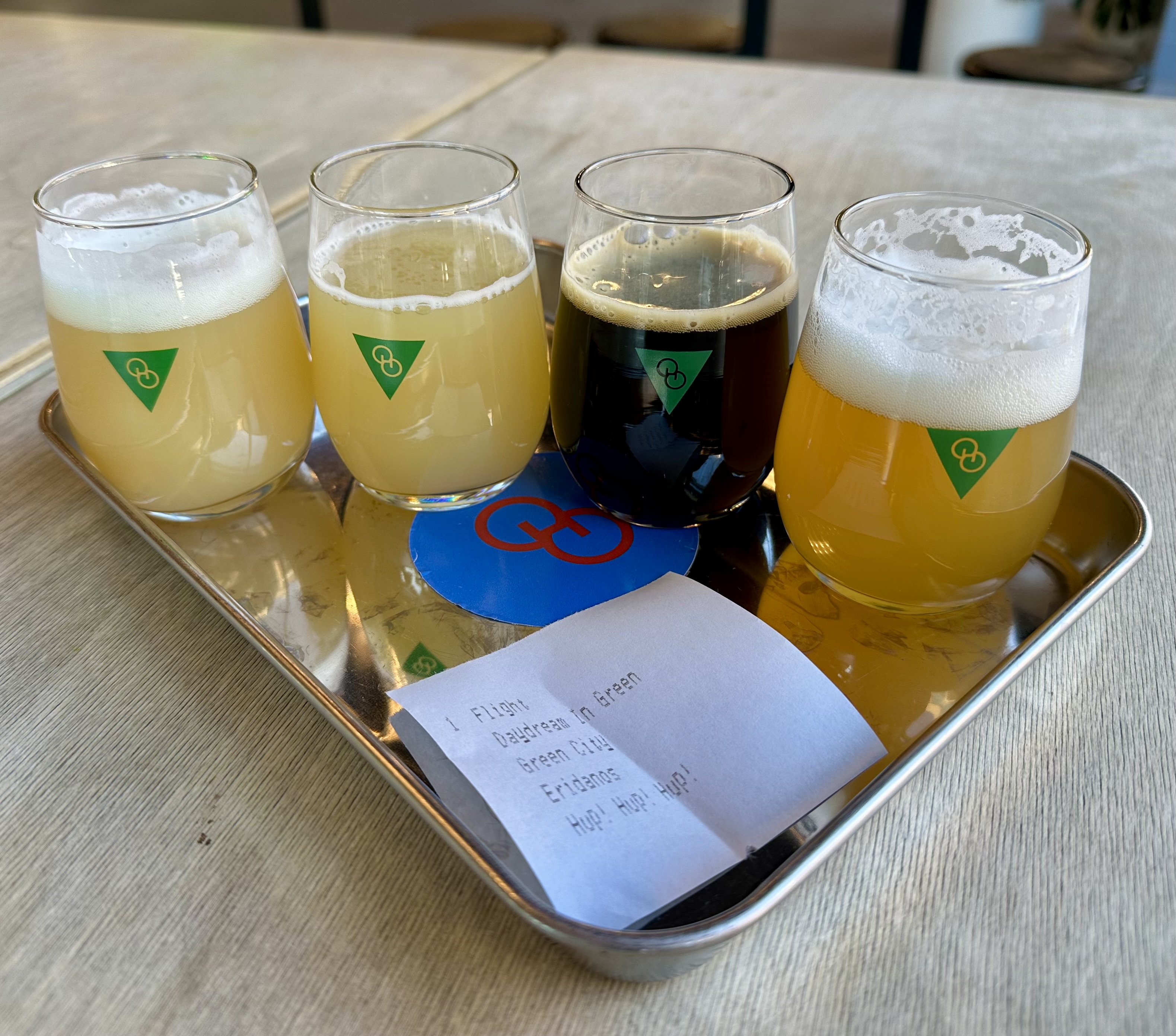 Beer tasting at Other Half Brewing in DC