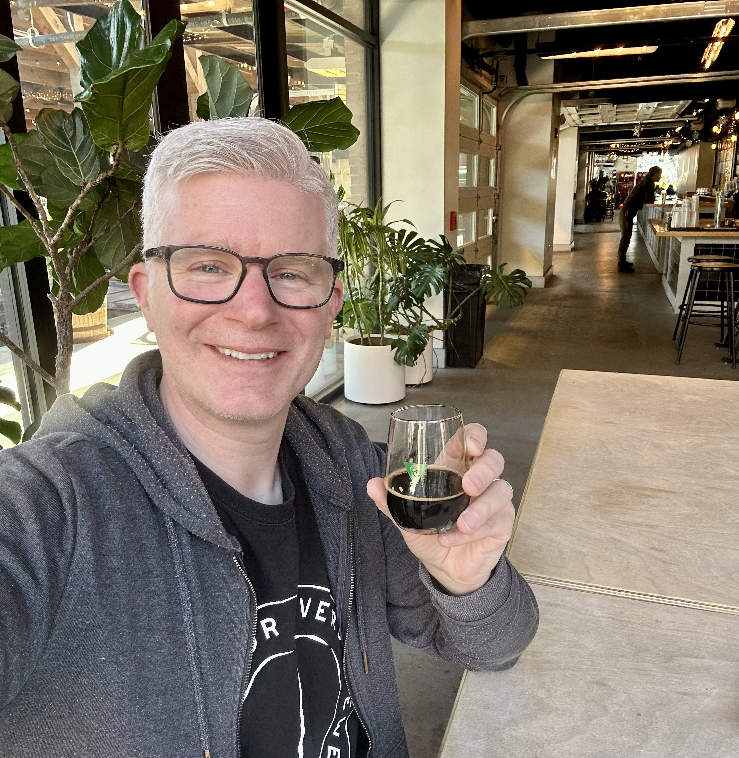 Beer tasting at Other Half Brewing in DC