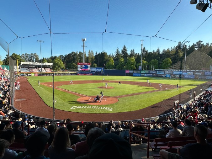 Vancouver Canadians baseball game