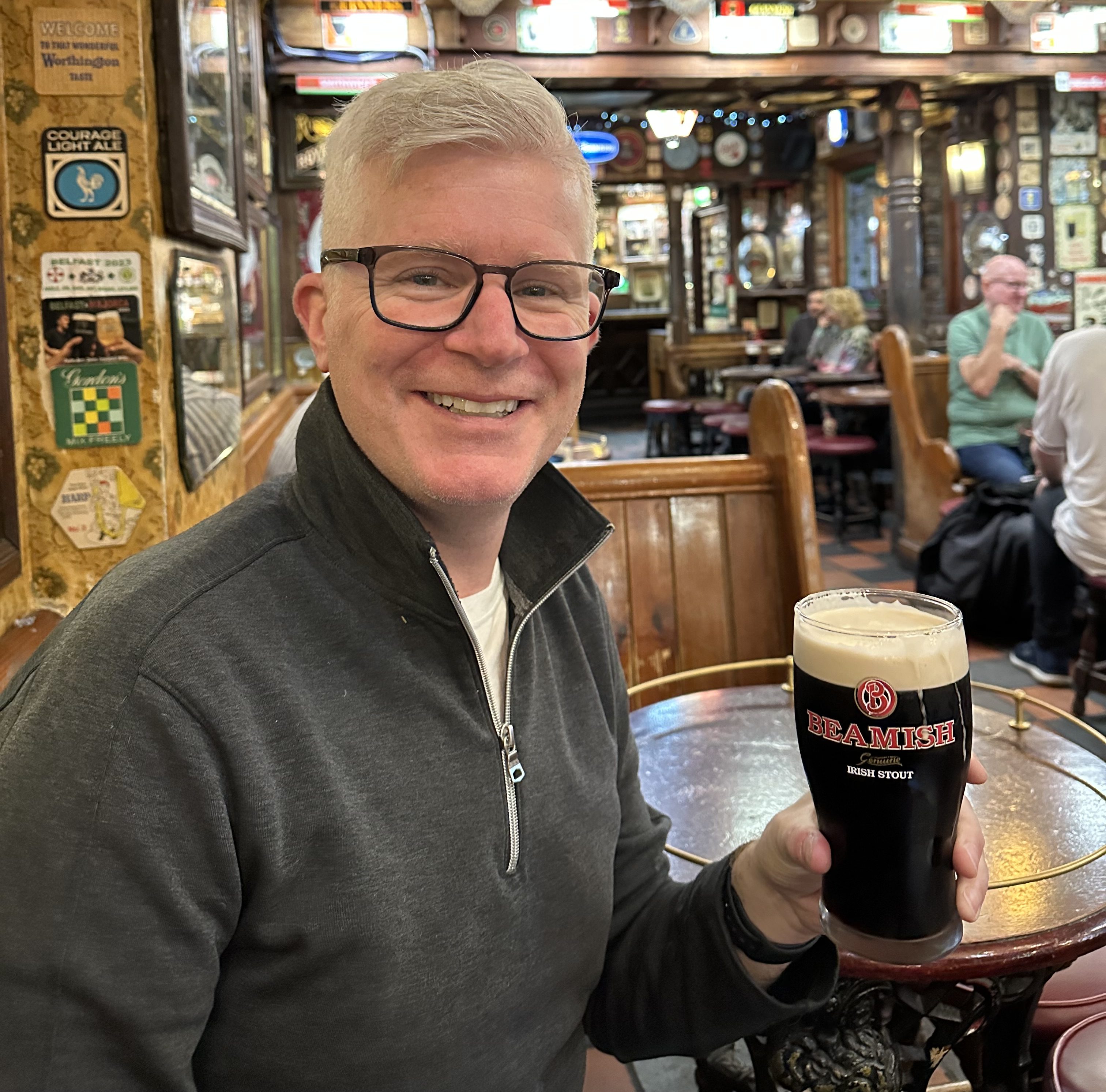 Duke of York pub in Belfast, Northern Ireland