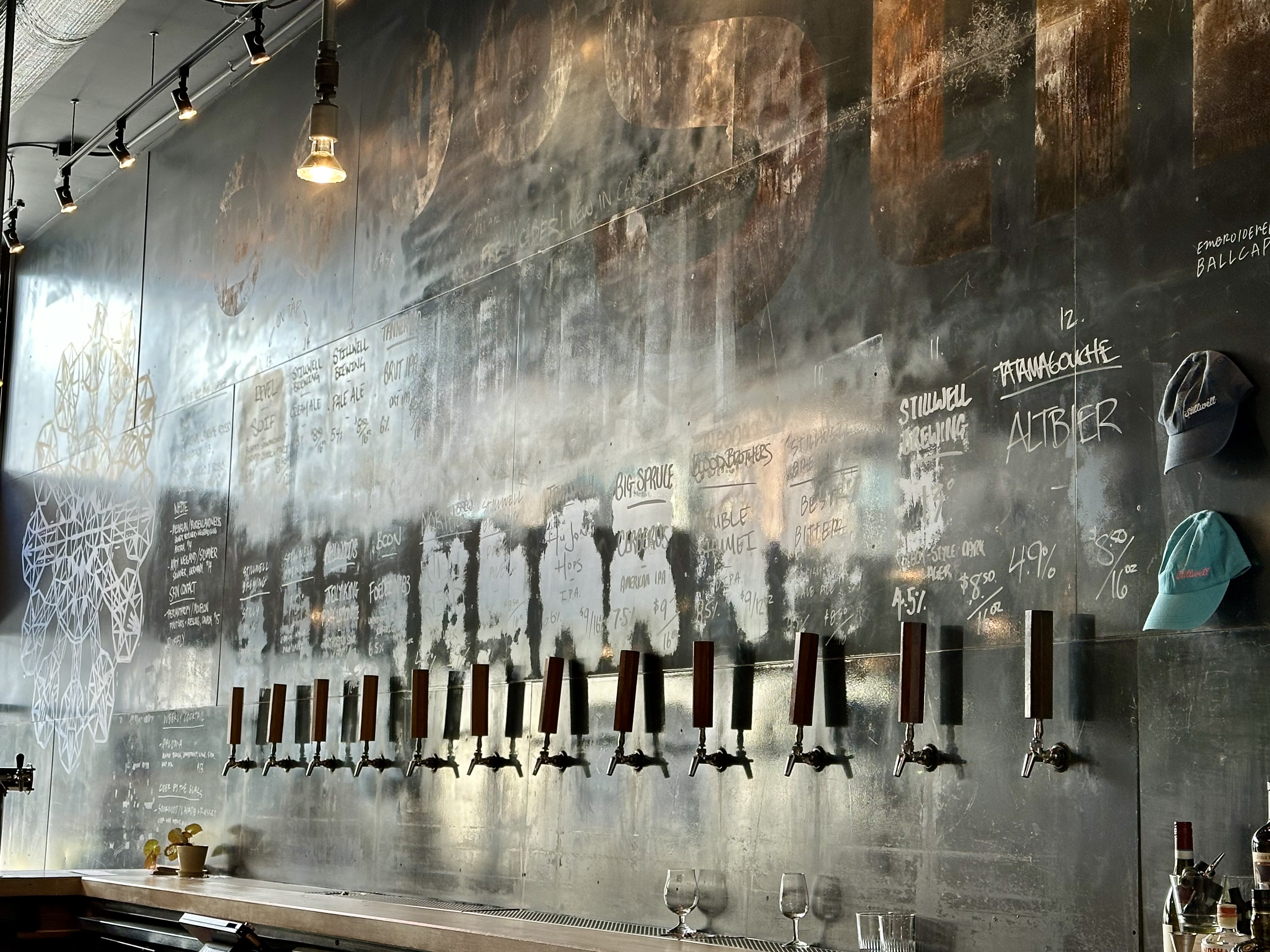 The taps at Stillwell in Halifax, NS