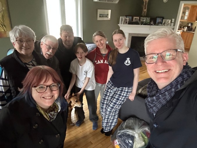 Hanging out with family in Halifax, NS