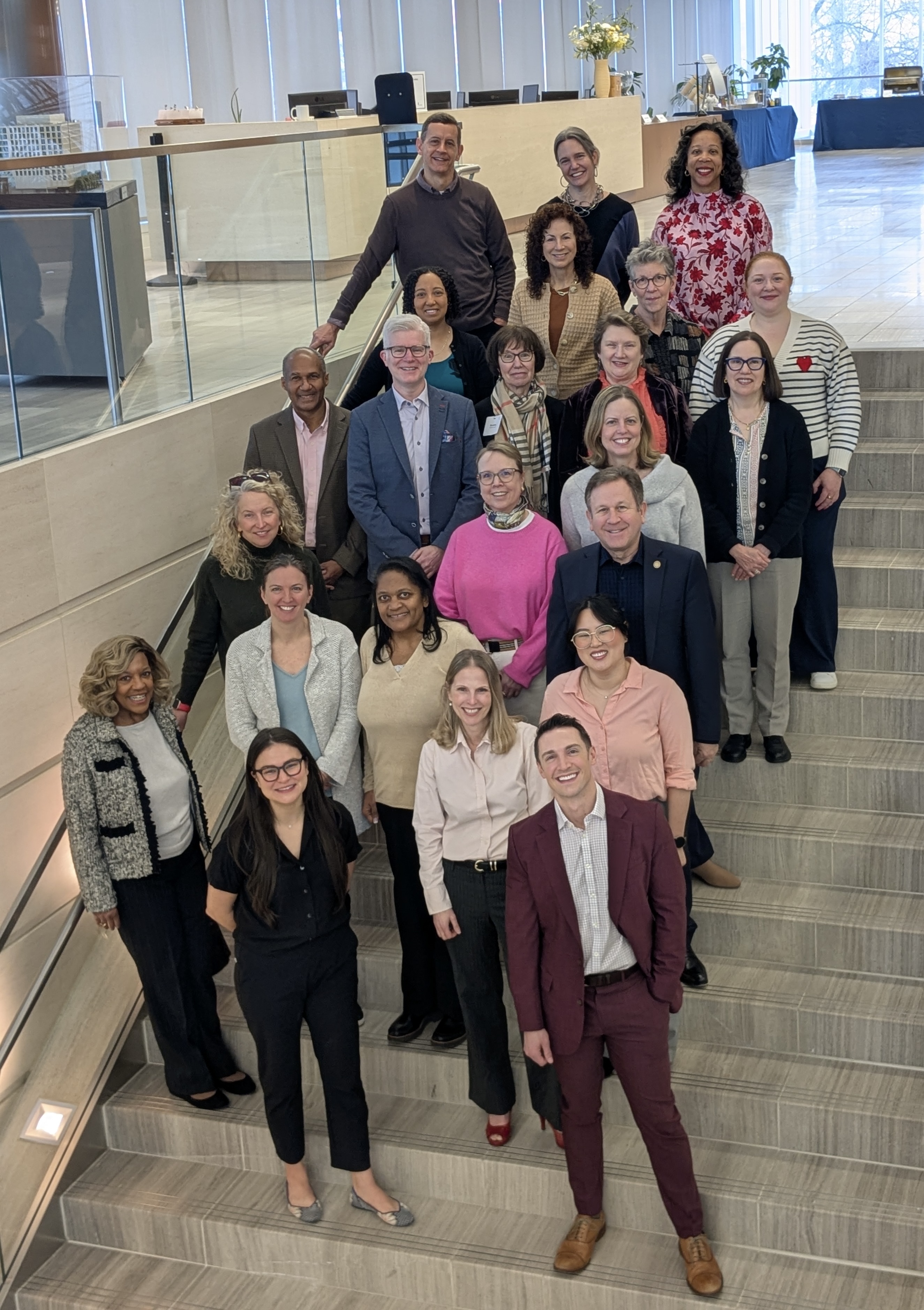 With my work committee members in Washington, DC