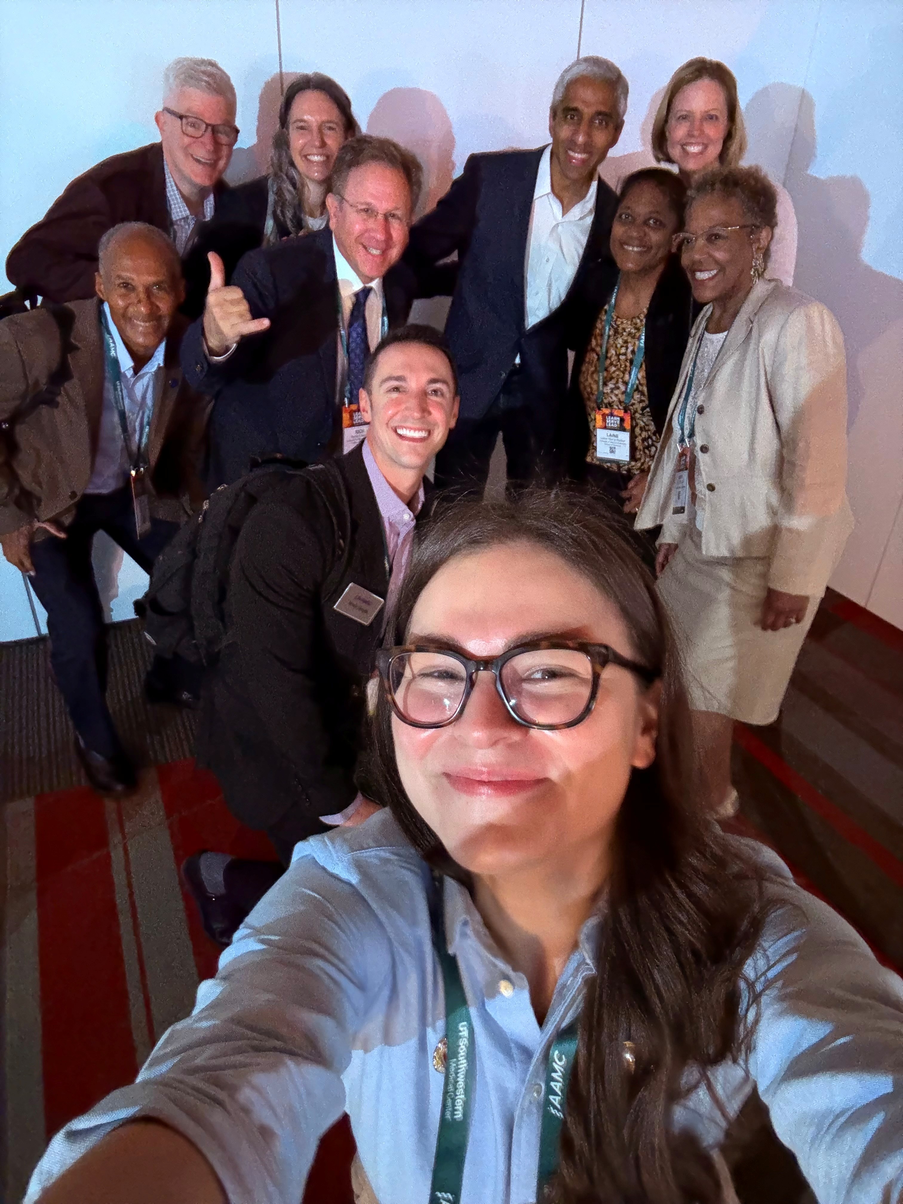 With my work committee members in San Antonio, TX