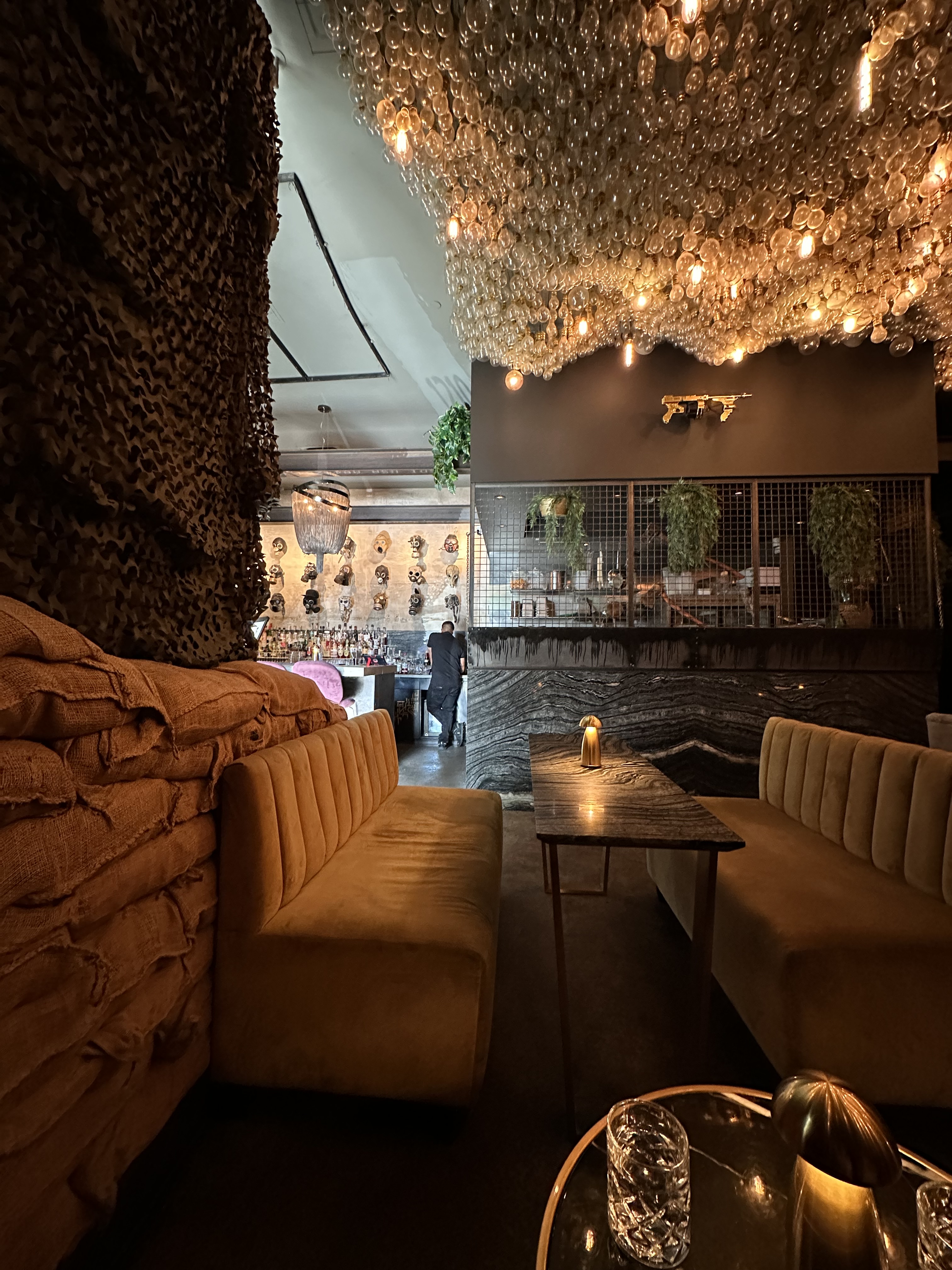 At Shelter Cocktail Bar in Calgary, AB