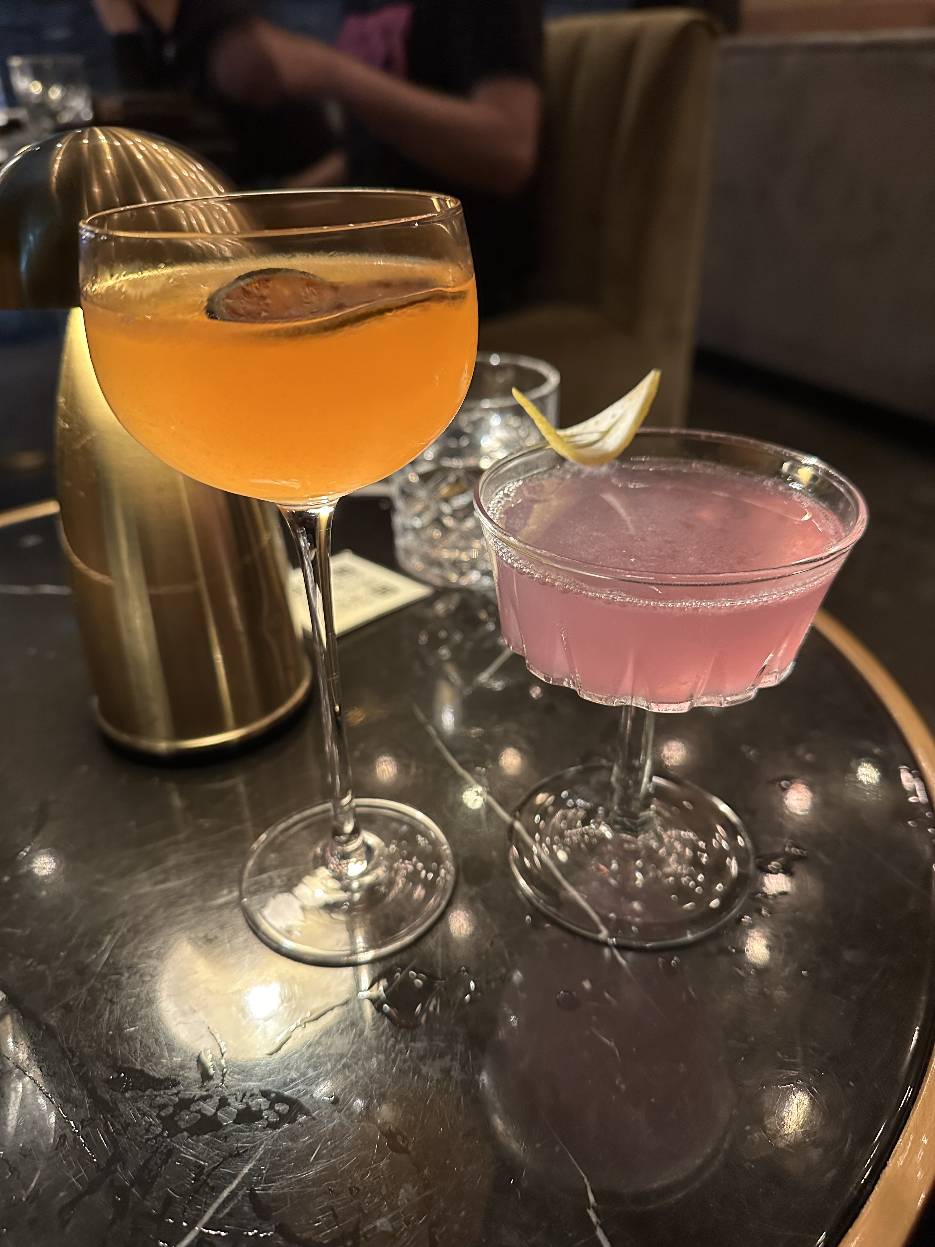 At Shelter Cocktail Bar in Calgary, AB