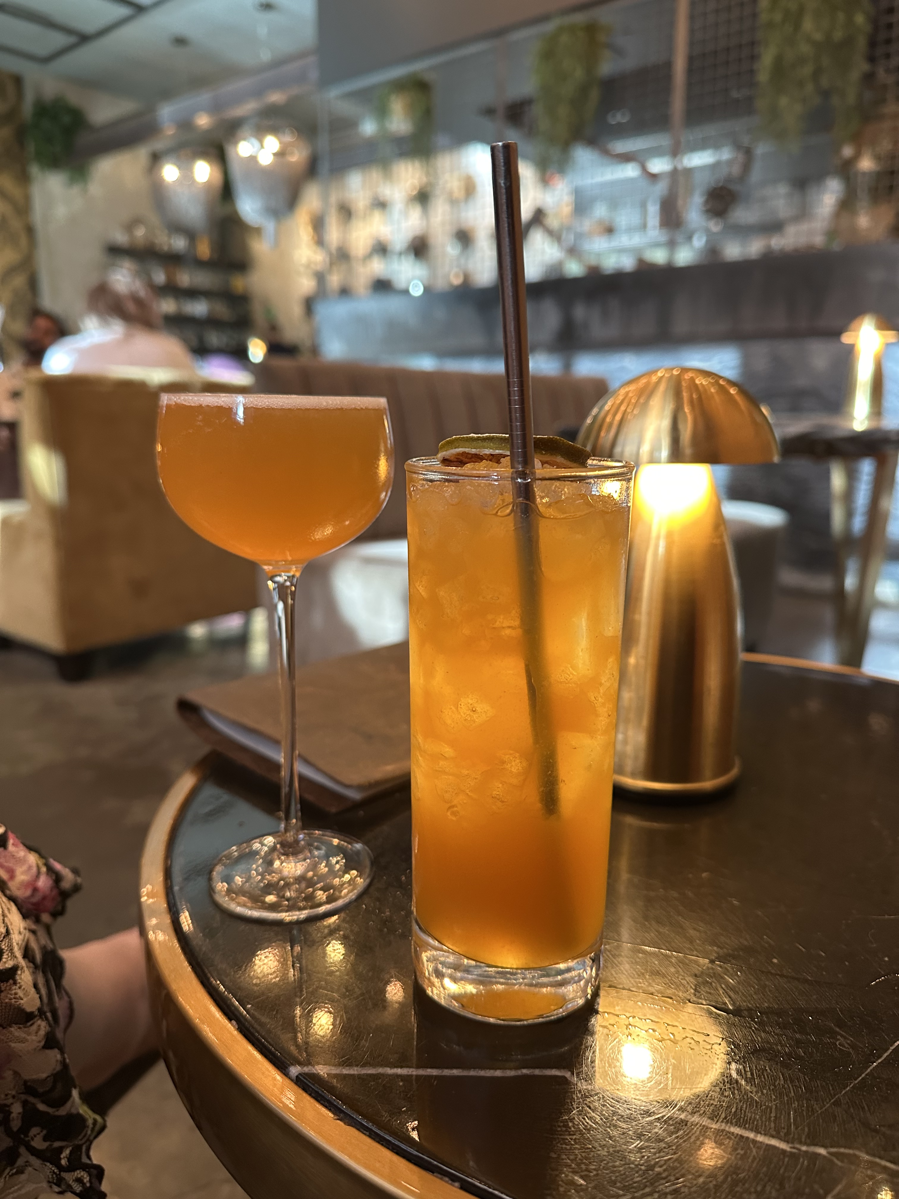 At Shelter Cocktail Bar in Calgary, AB