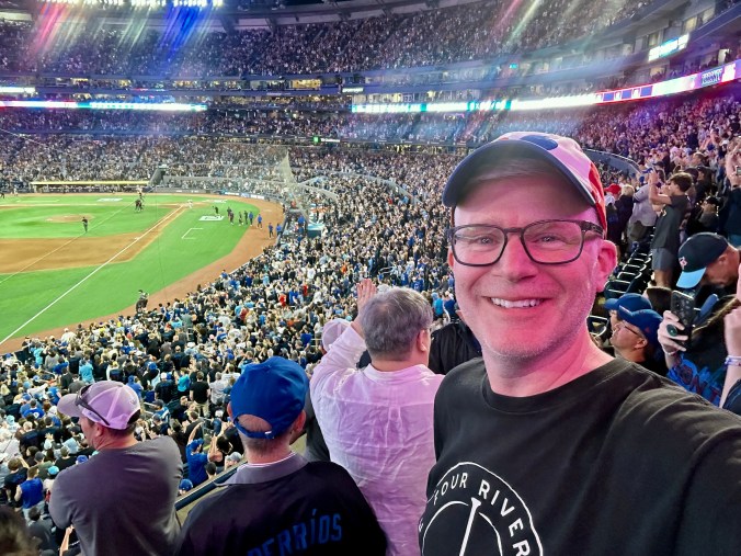 At a Jays game in Toronto