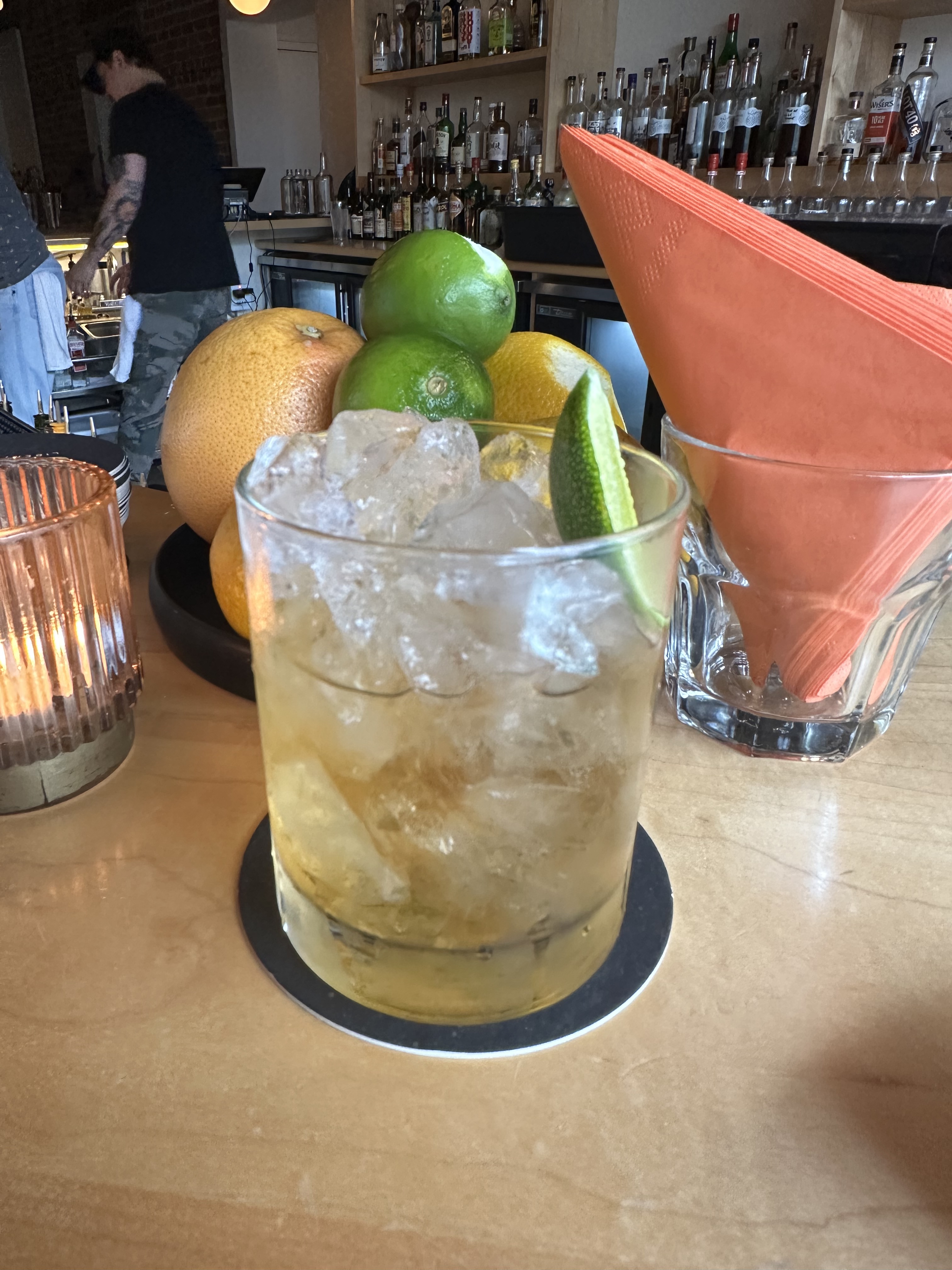 Cocktails at Civil Liberties in Toronto