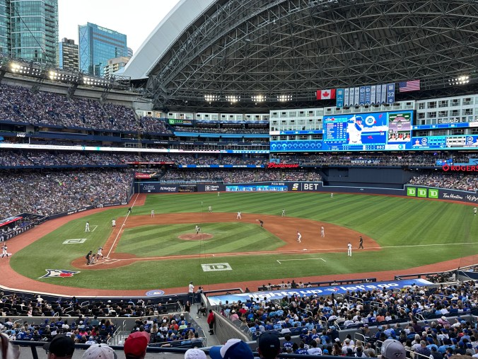 Jays-Yankees game in Toronto