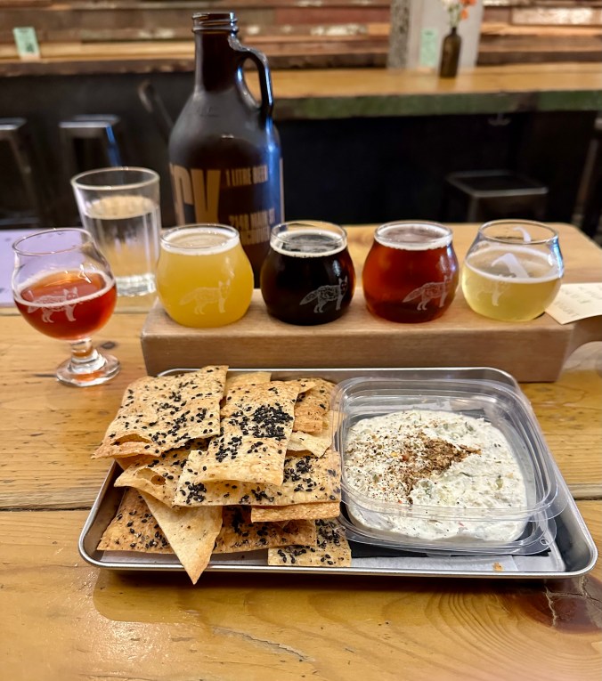 Beer tasting at Brassneck in Vancouver