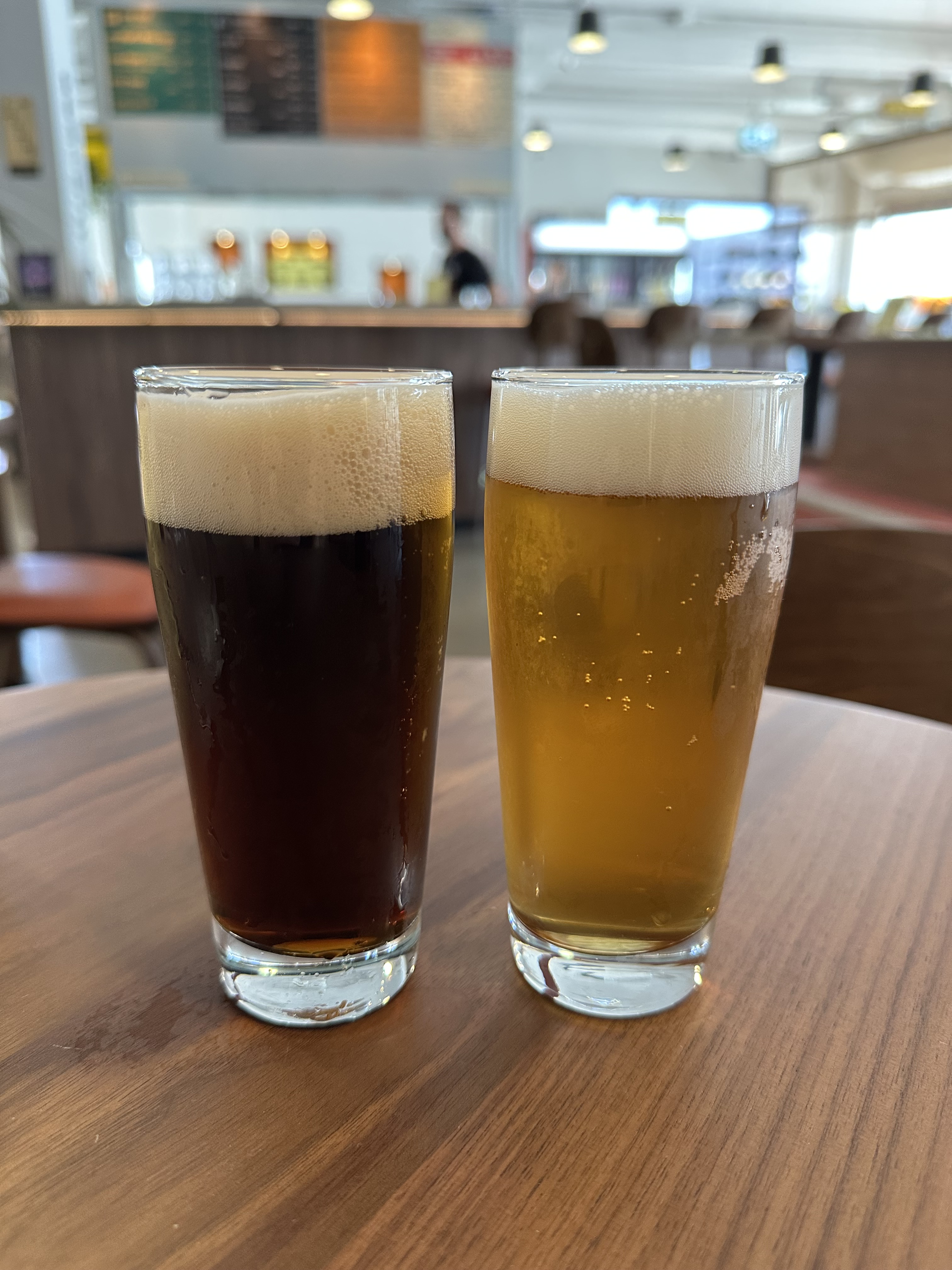 Beer tasting and brunch at Threefold Beer & Pizza in Vancouver