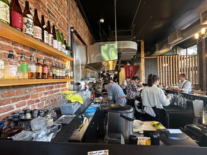 Delicious dinner at Oku Izakaya Bar in Vancouver