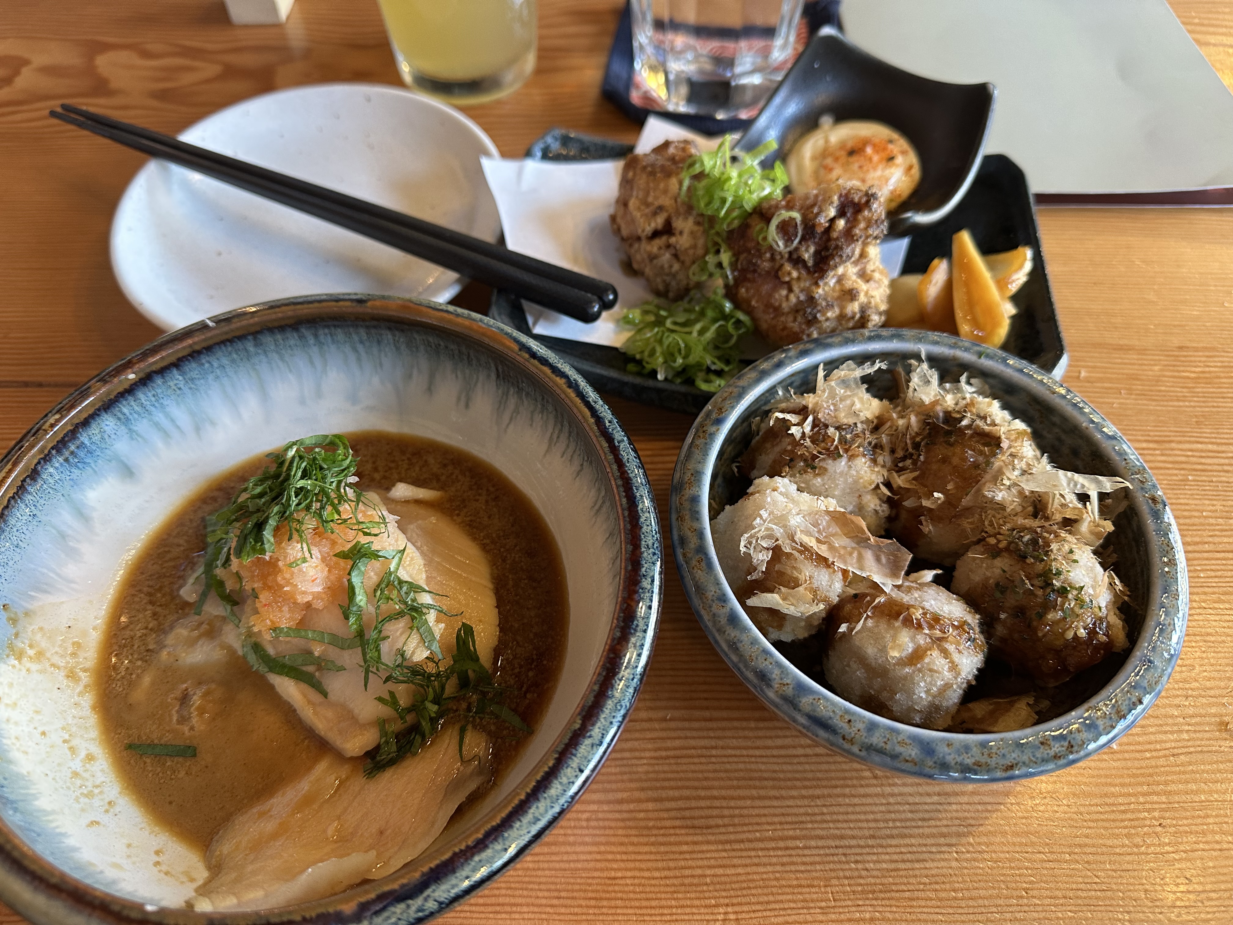 Delicious dinner at Oku Izakaya Bar in Vancouver