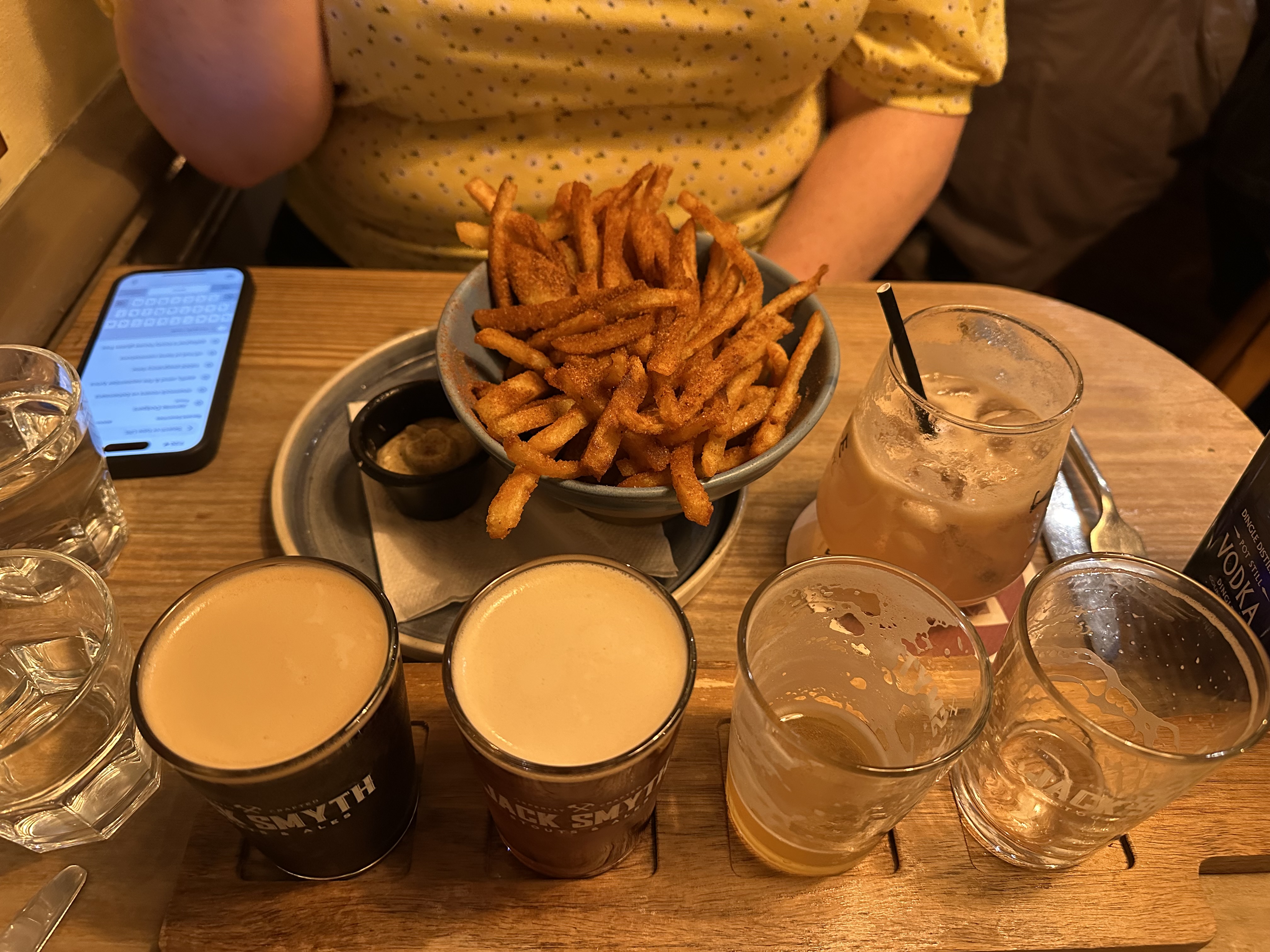 Spice bag and a beer tasting in Dublin