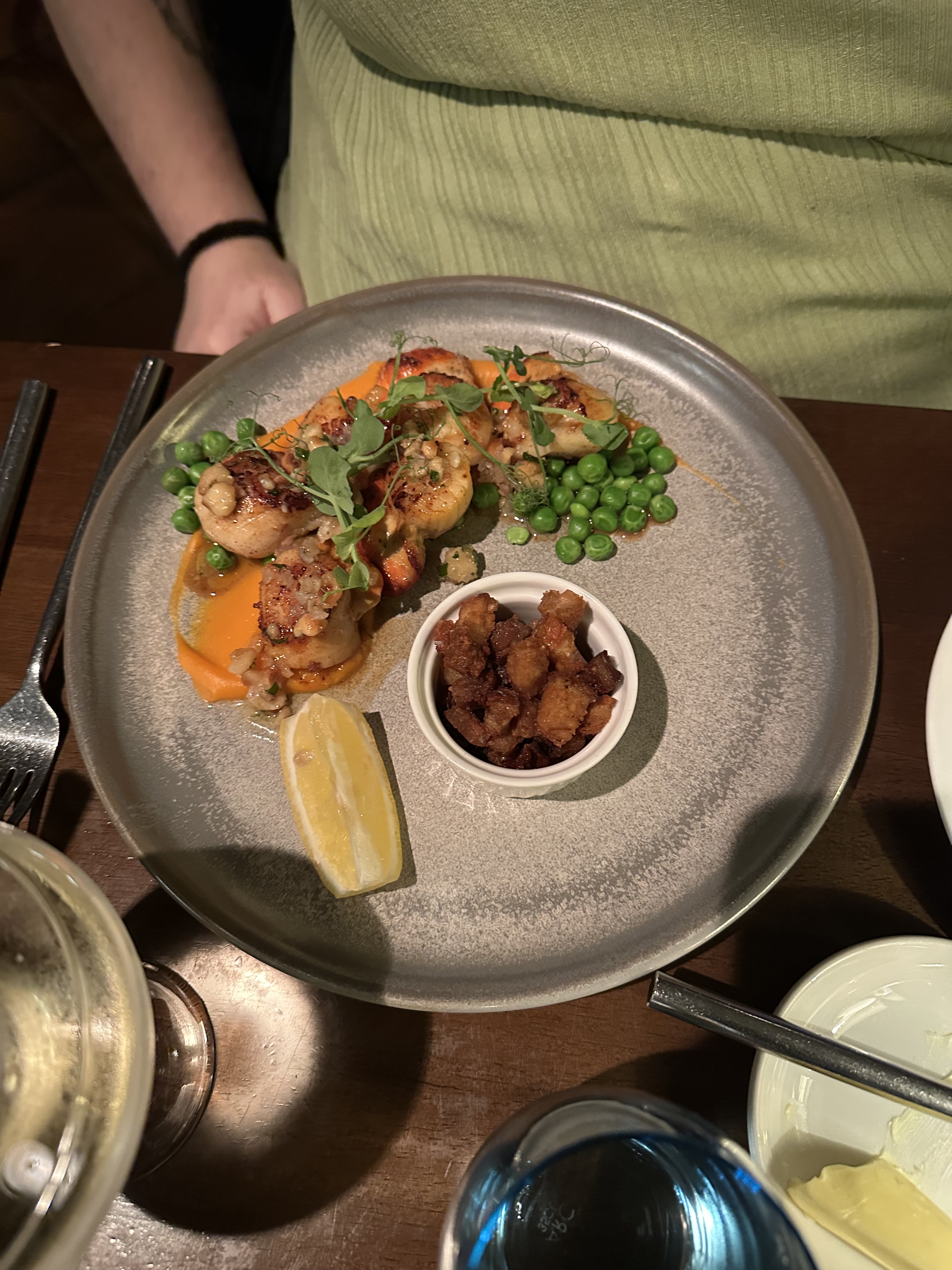 Dinner at Kirwin's in Galway, Ireland