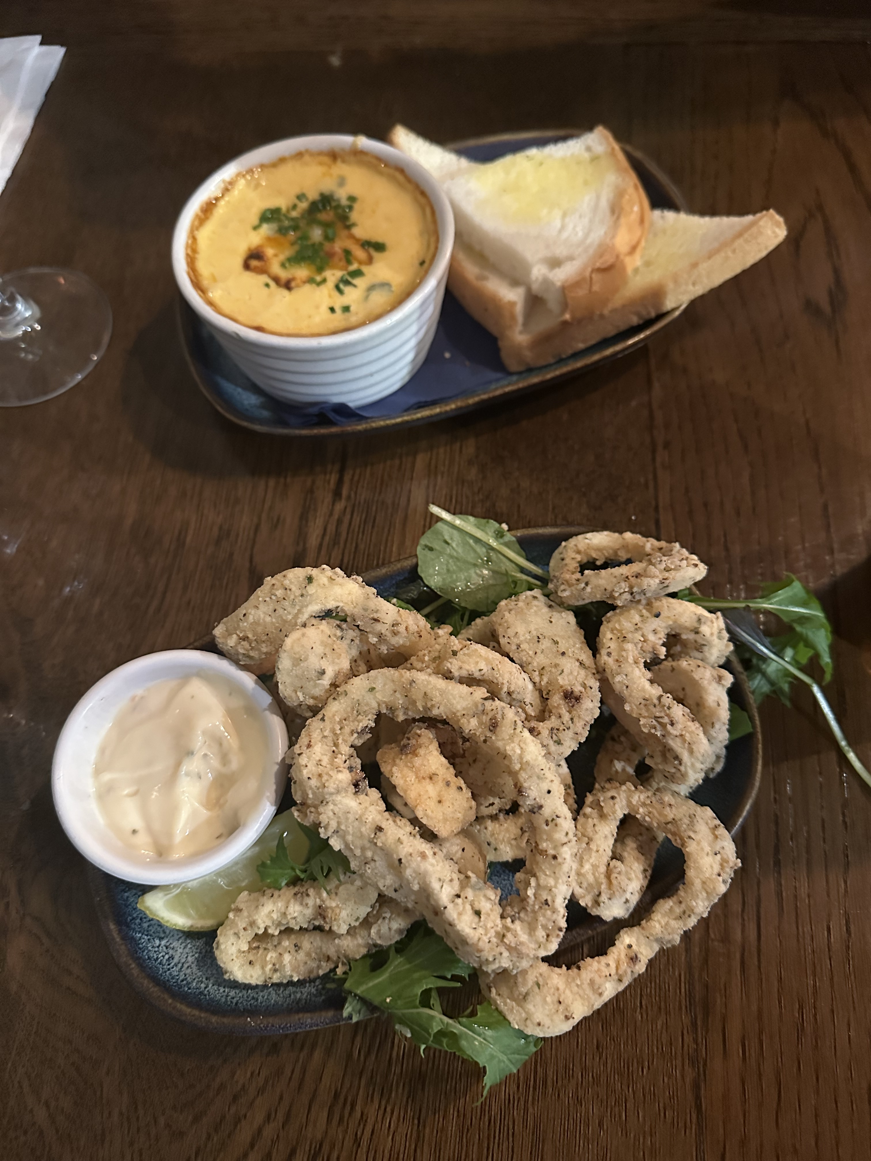 Dinner at Hooked in Galway, Ireland