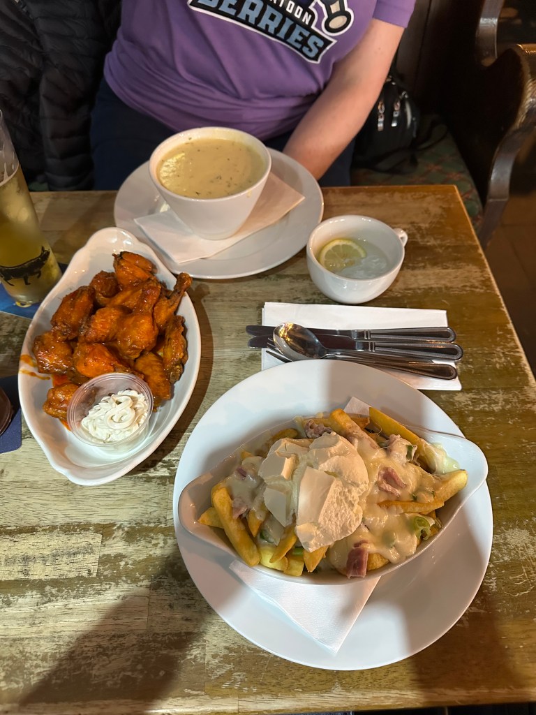 Lunch at a pub in Sligo, Ireland