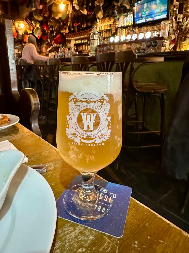 A pint in Sligo, Ireland