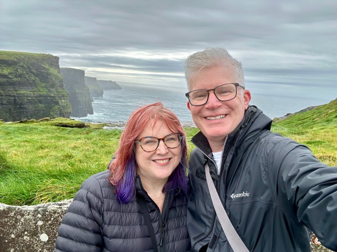 Us at the Cliffs of Moher